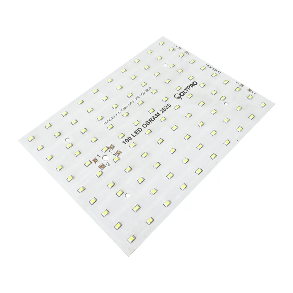 100W White 150mm x 200mm Metal Core LED PCB for Flood Light/Street Light