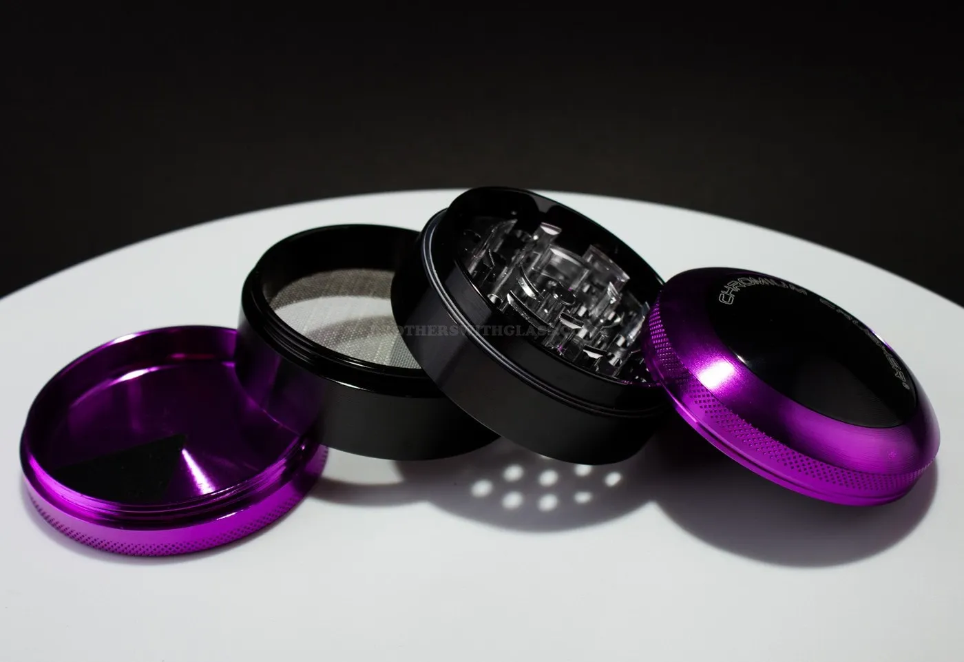 2.5 In Chromium Crusher Grinder - Purple