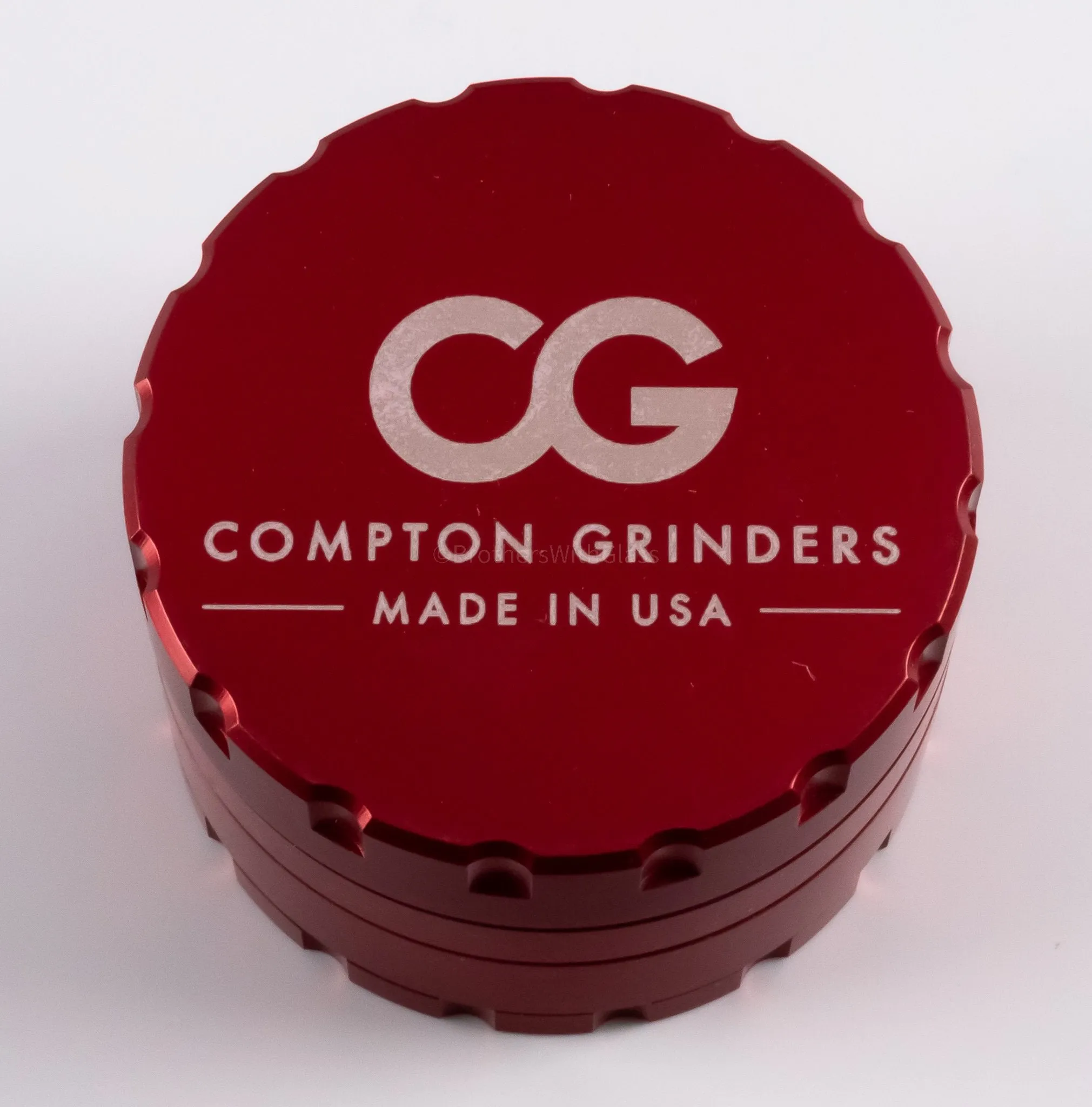 2.5 In Compton Grinders Small 4 Piece Grinder with Bonus Tool