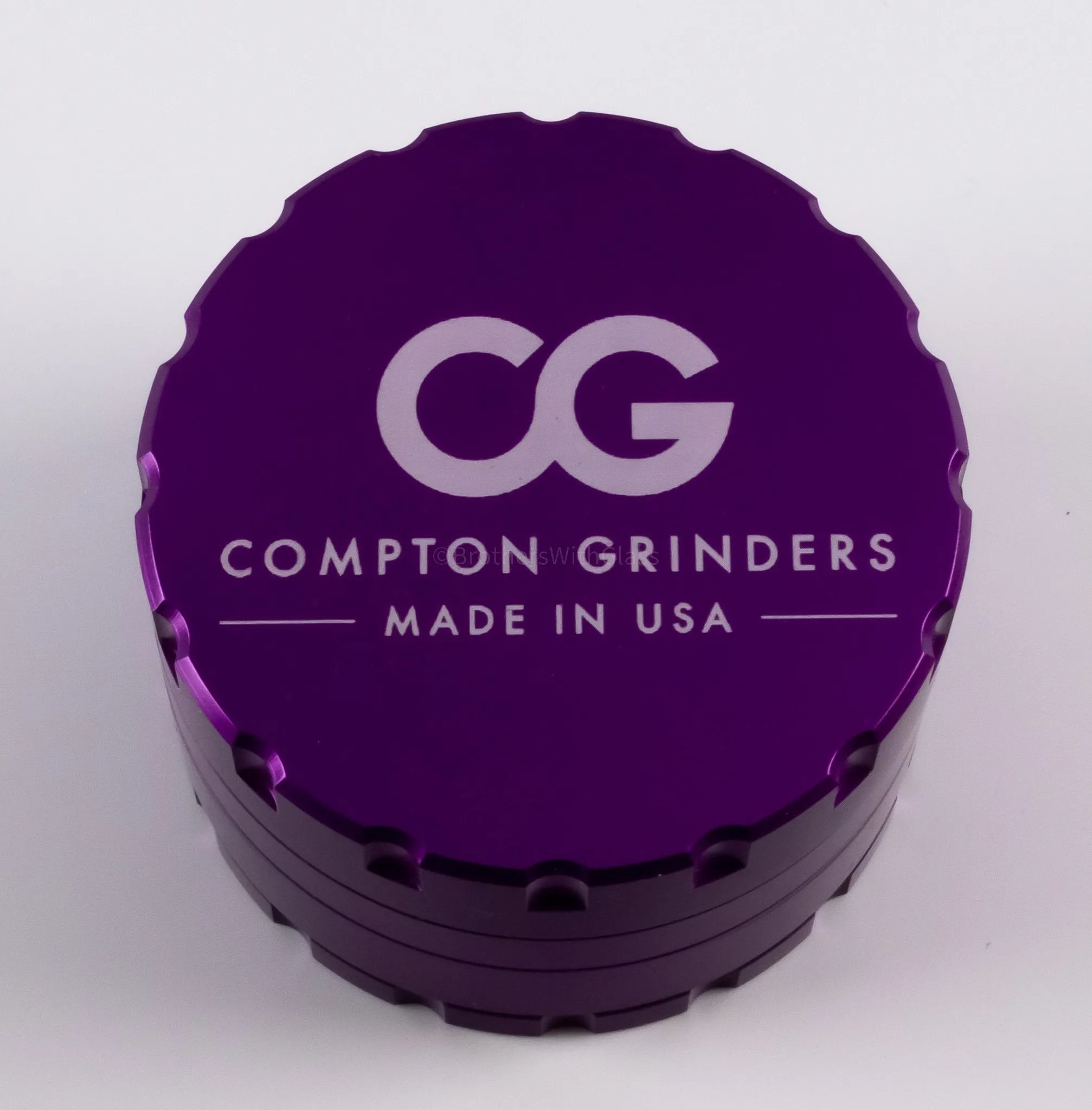 2.5 In Compton Grinders Small 4 Piece Grinder with Bonus Tool