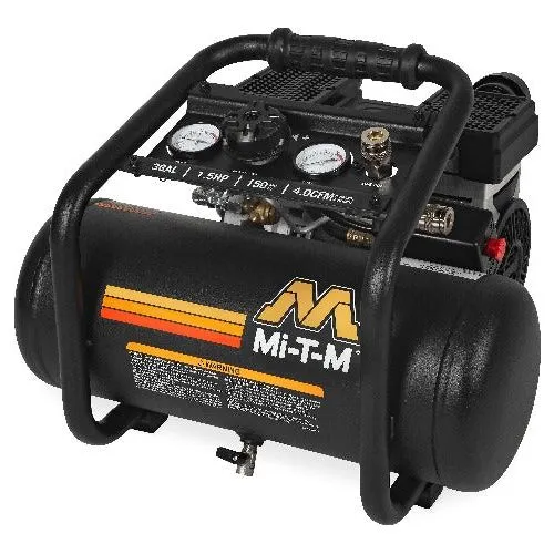 3-Gallon Single Stage Air Compressor (1p 120v) AM1-HE15-03QM