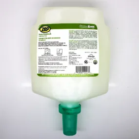 4 Pack of Zep 1200ml Clear Fuzion Unscented Foaming Hand Wash 124516
