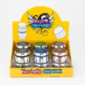 4 Parts Drum Grinder for Weed Box of 12