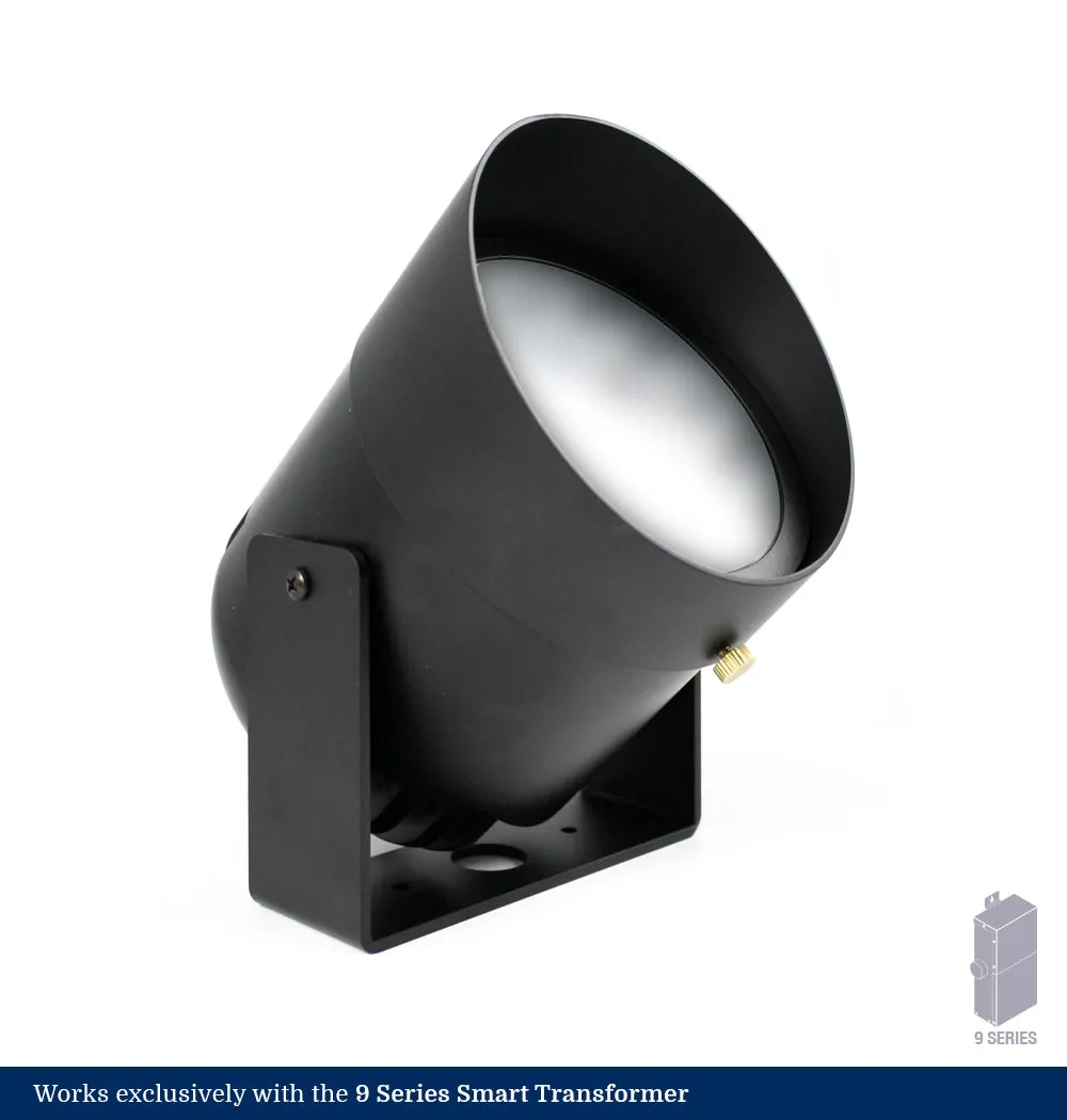 9 Series Classic White 5-Inch Aluminum LED Up Lights | Wall Wash