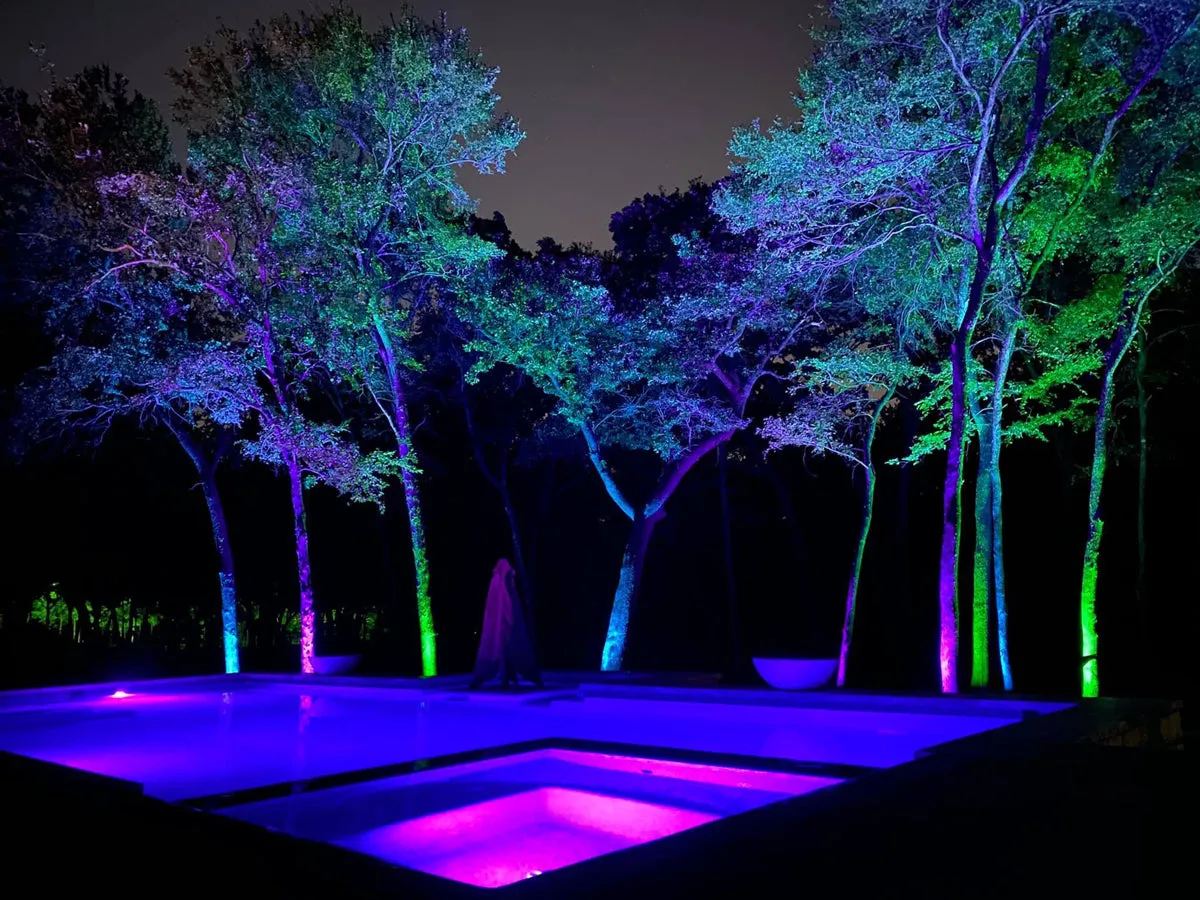 9 Series Full Color 4-Inch Aluminum LED Up Lights