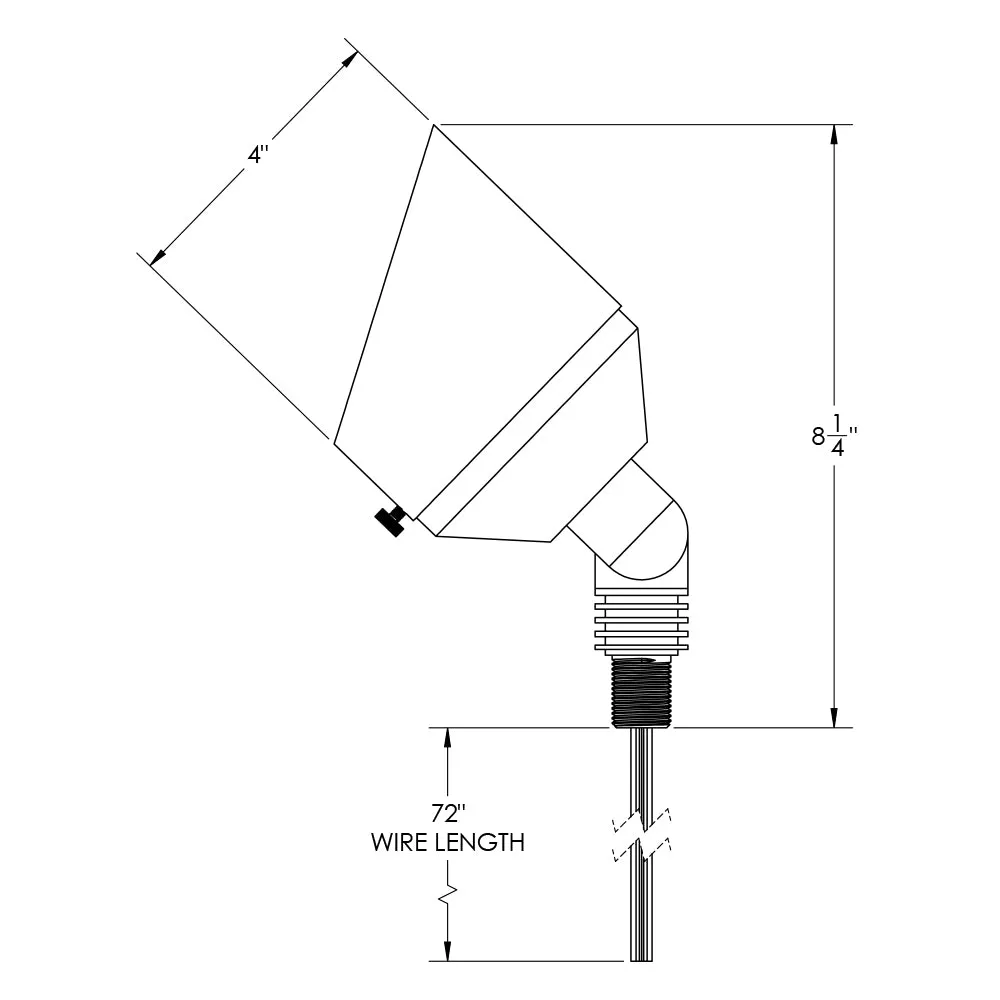 9 Series Pro Full Color 4-Inch Brass LED Up Lights