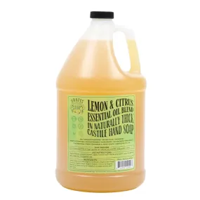 Adams Handmade Soap Thick Organic Castile Liquid Hand Soap 1 Gallon Refill - Citrus