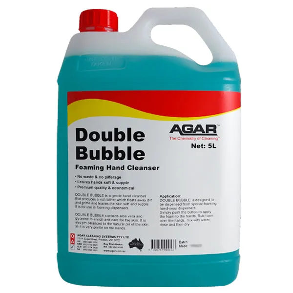 Agar Double Bubble Foaming Hand Cleanser