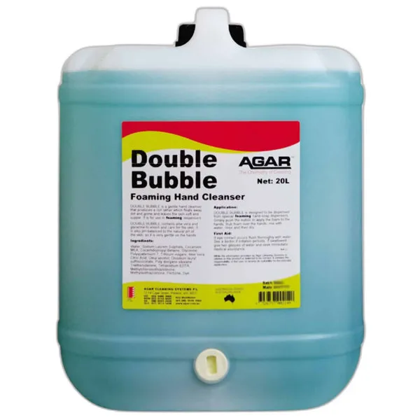 Agar Double Bubble Foaming Hand Cleanser