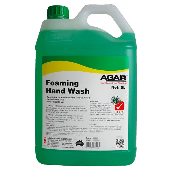 Agar Foaming Hand Wash