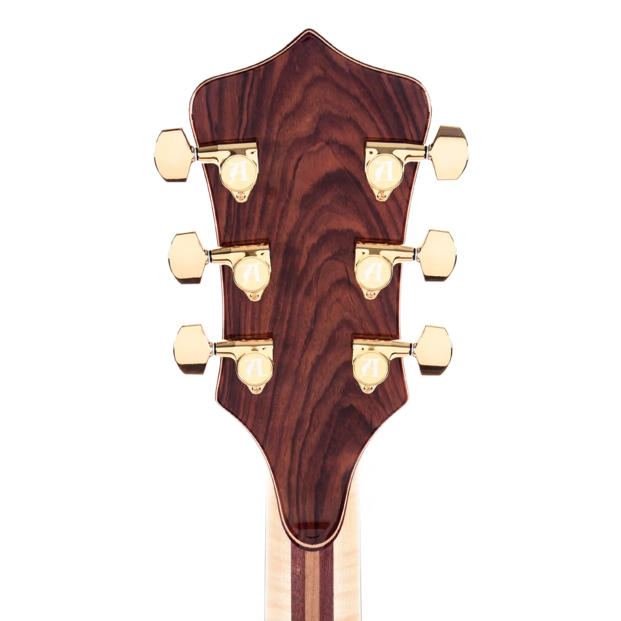 Alembic Tribute Cocobolo w/Red Side LEDs, Beveled Peghead, & Continuous Cocobolo Backplates