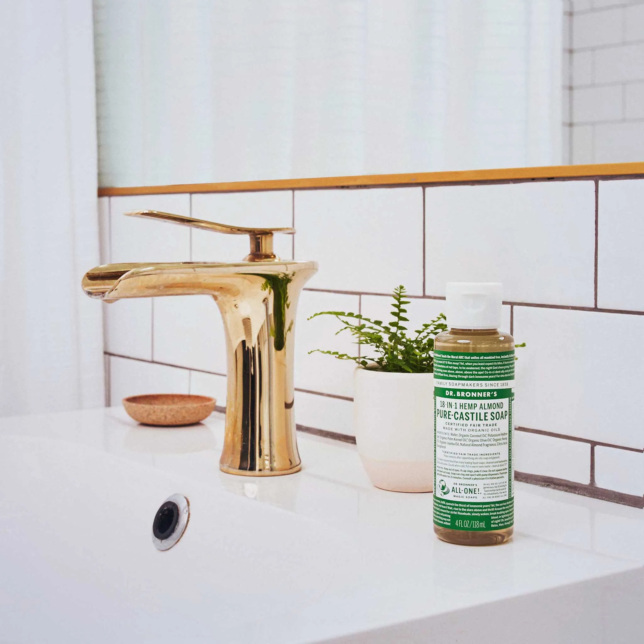 Almond - Pure-Castile Liquid Soap