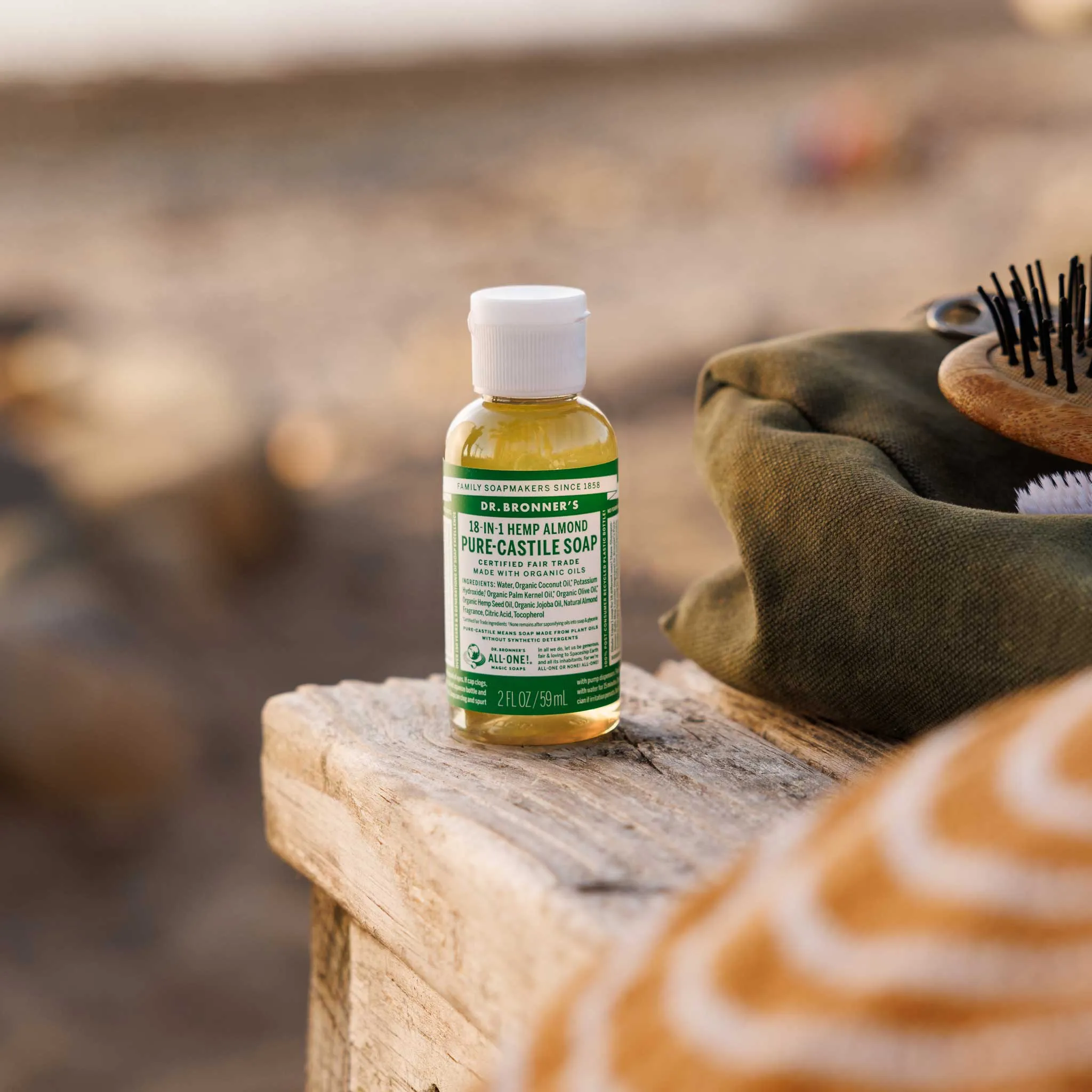 Almond - Pure-Castile Liquid Soap