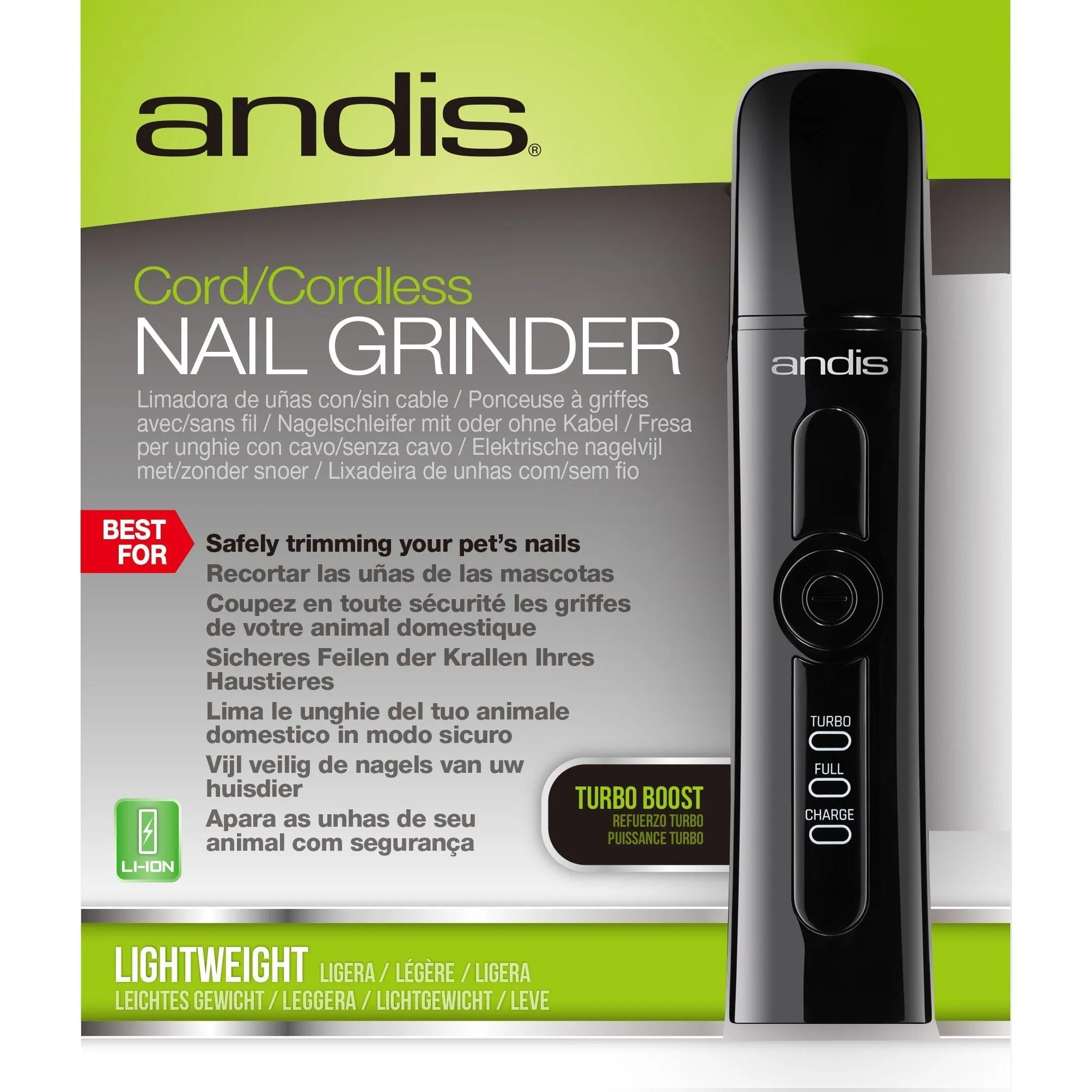 Andis 2-Speed Cordless Dog Nail Grinder^^^