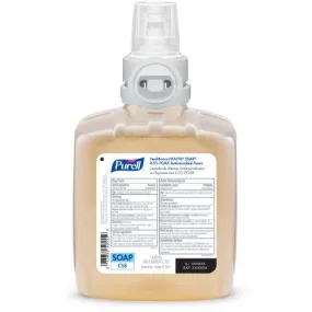 Antimicrobial Soap Purell® Healthy Soap® Foaming 1,200 mL Dispenser Refill Bottle Floral Scent - GOJO  Mfr# 7878-02