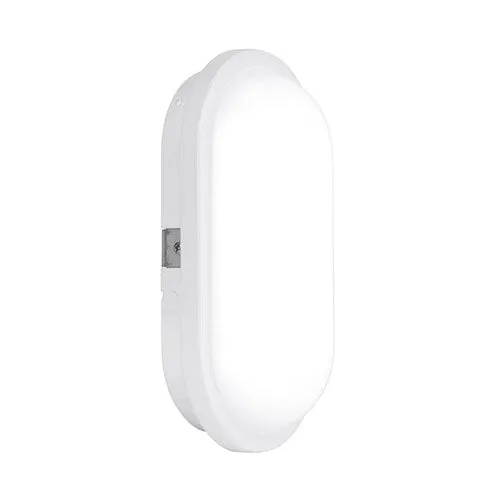 Aurora LED Oval Polycarbonate Bulkhead White 15W CW