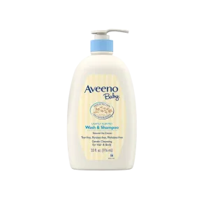 Aveeno Baby Daily Moisture Wash and Shampoo 976Ml