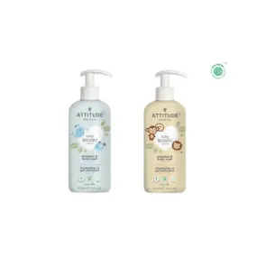 Baby Leaves Natural 2-in-1 Natural Shampoo and Body Wash