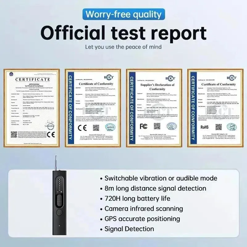 BeSafe Advanced Bug Camera Detector