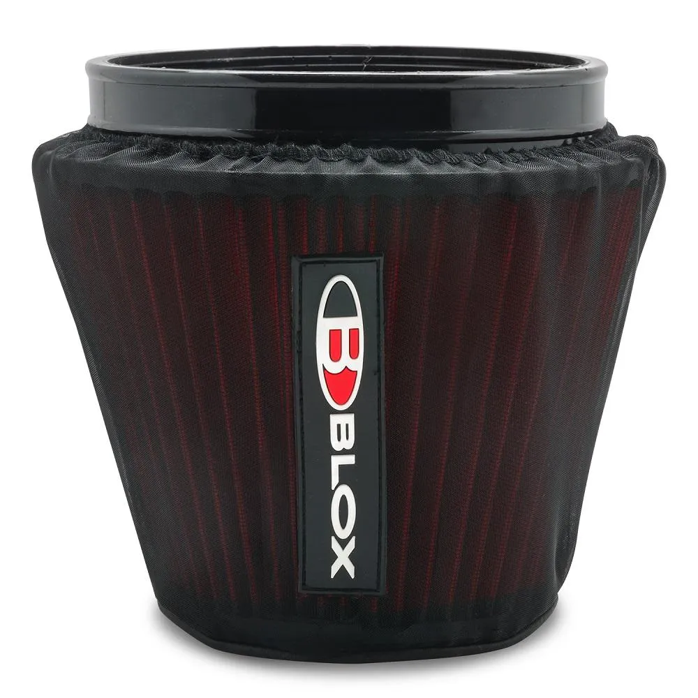 BLOX Performance Air Filter 7" Tall (6" Opening - 8" Wide) w/ Cover