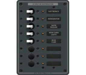 Blue Sea 8023 8-Position DC Breaker Panel