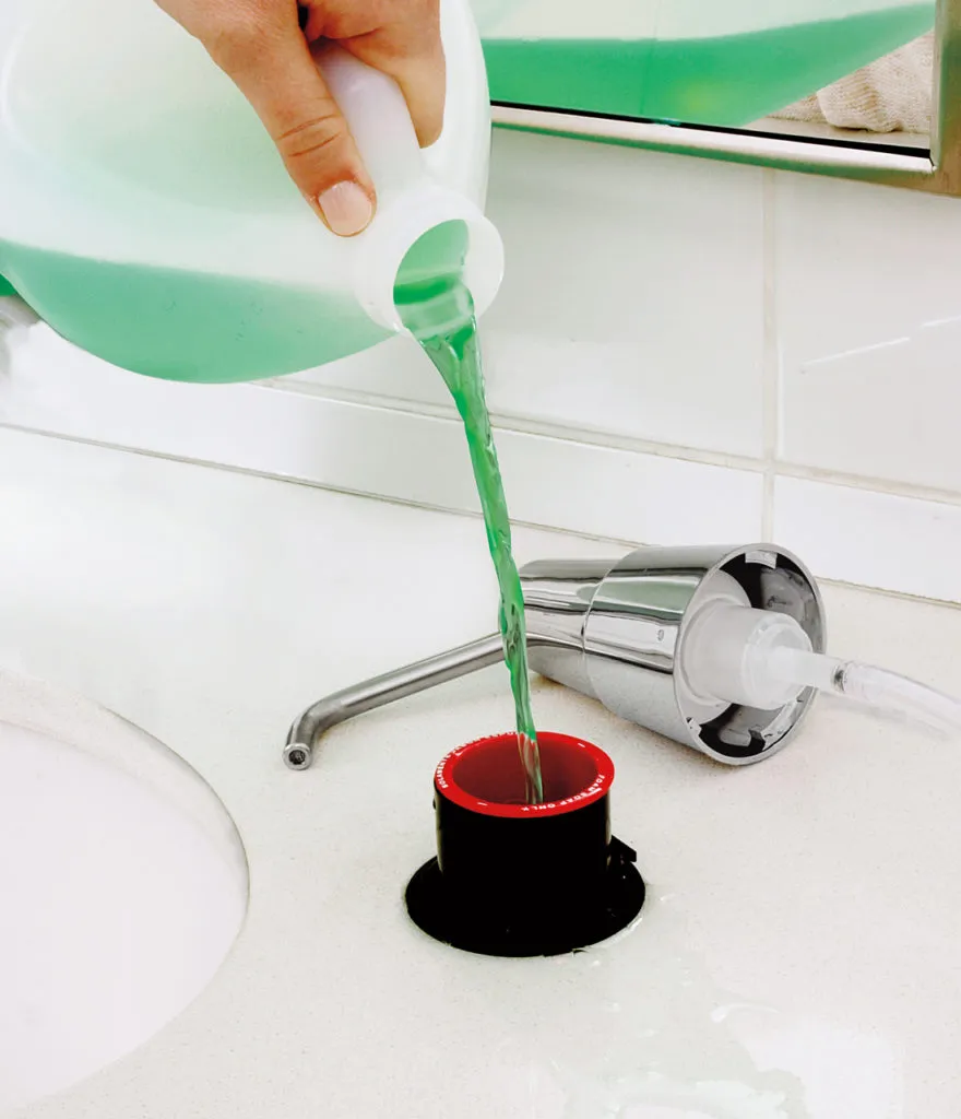 Bobrick B-823 FOAM, Manual Top-Fill Soap Dispenser, 4 in. Spout