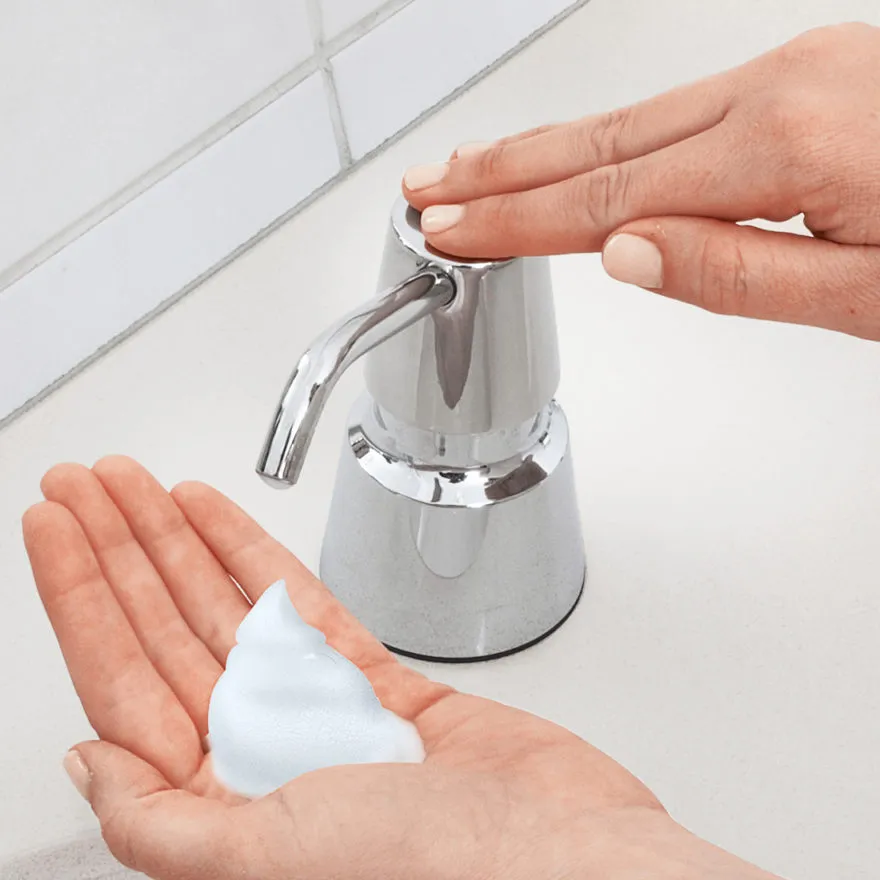 Bobrick B-823 Foam Soap Dispenser, Top-Filling Counter Mount