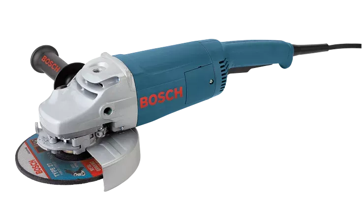 BOSCH 7" 15 A Large Angle Grinder w/ Rat Tail Handle