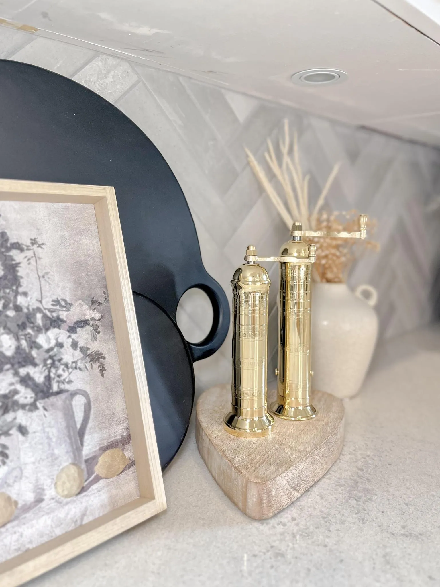 Brass Mill Salt & Pepper Grinders