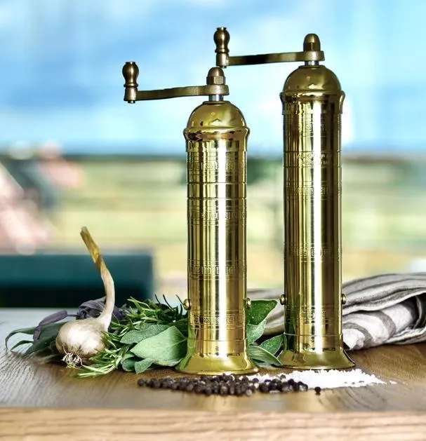 Brass Mill Salt & Pepper Grinders