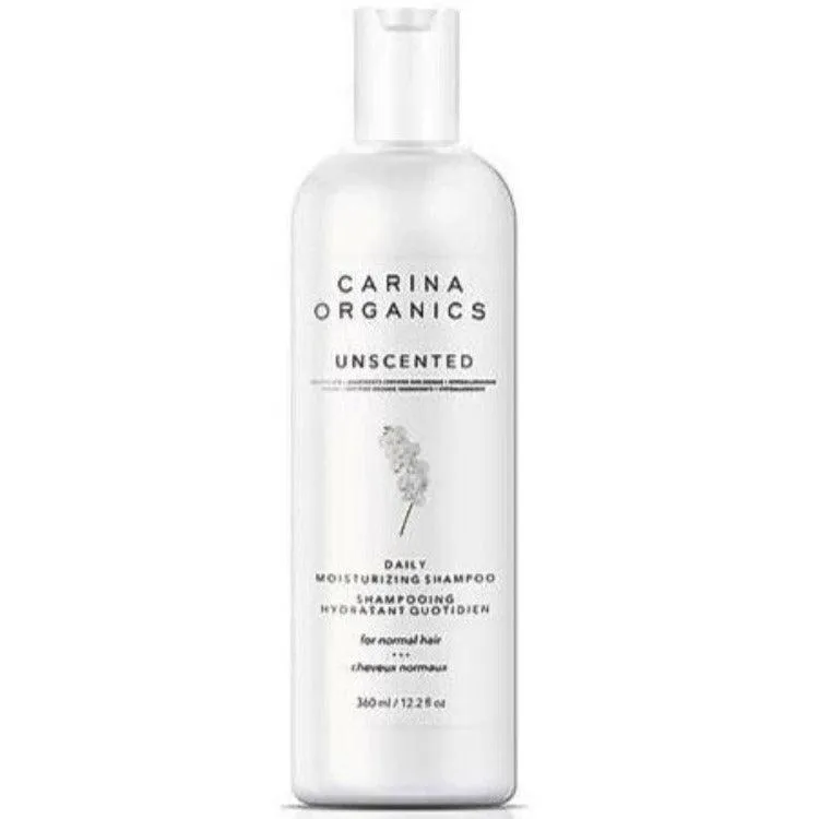 Carina Organics Shampoo Daily Moisturizing Unscented 360mL