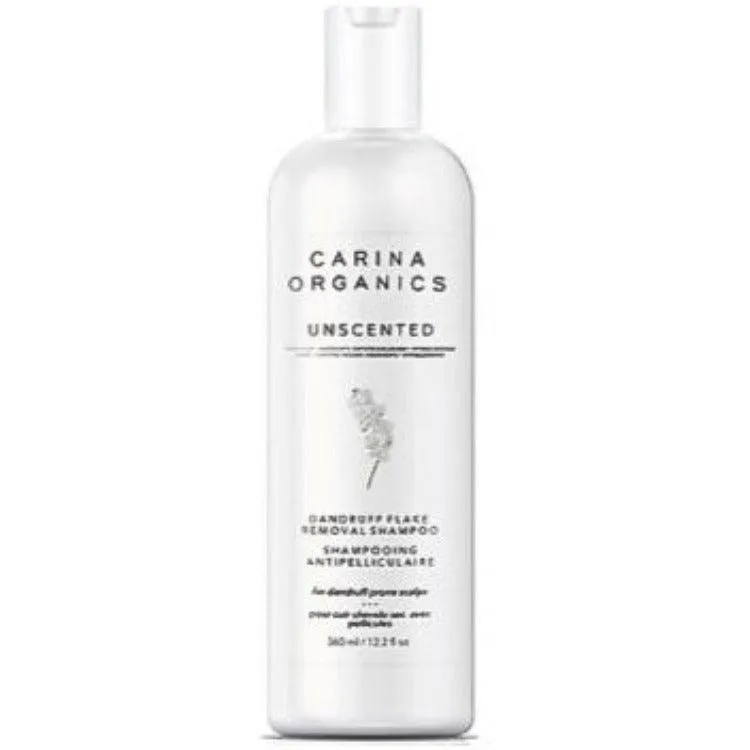 Carina Organics Shampoo for Dandruff Unscented 360ml