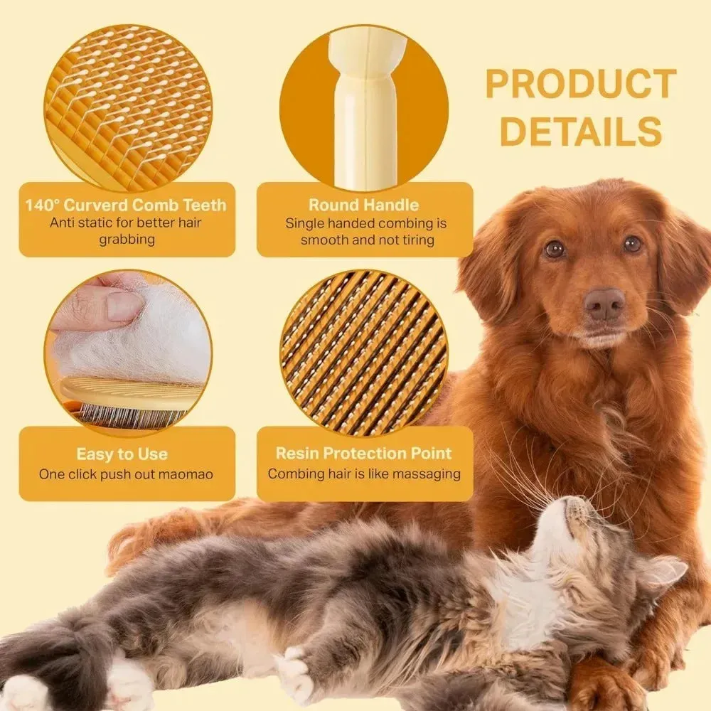 Cats Comb Accessories for Cats Products Pet Grooming Pin Brush Magic Massage Comb Things for Dogs Cats Hair Care Supplies