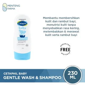 Cetaphil Baby Gentle Wash & Shampoo 230 mL - Sabun & Shampoo Perawatan Kulit Bayi