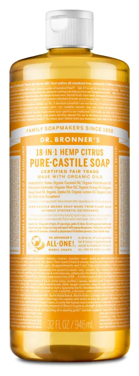 Citrus - Pure-Castile Liquid Soap