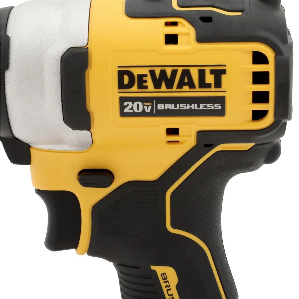 DeWALT DCF809B 20V 1/4 Inch Brushless Atomic Impact Driver, Bare Tool