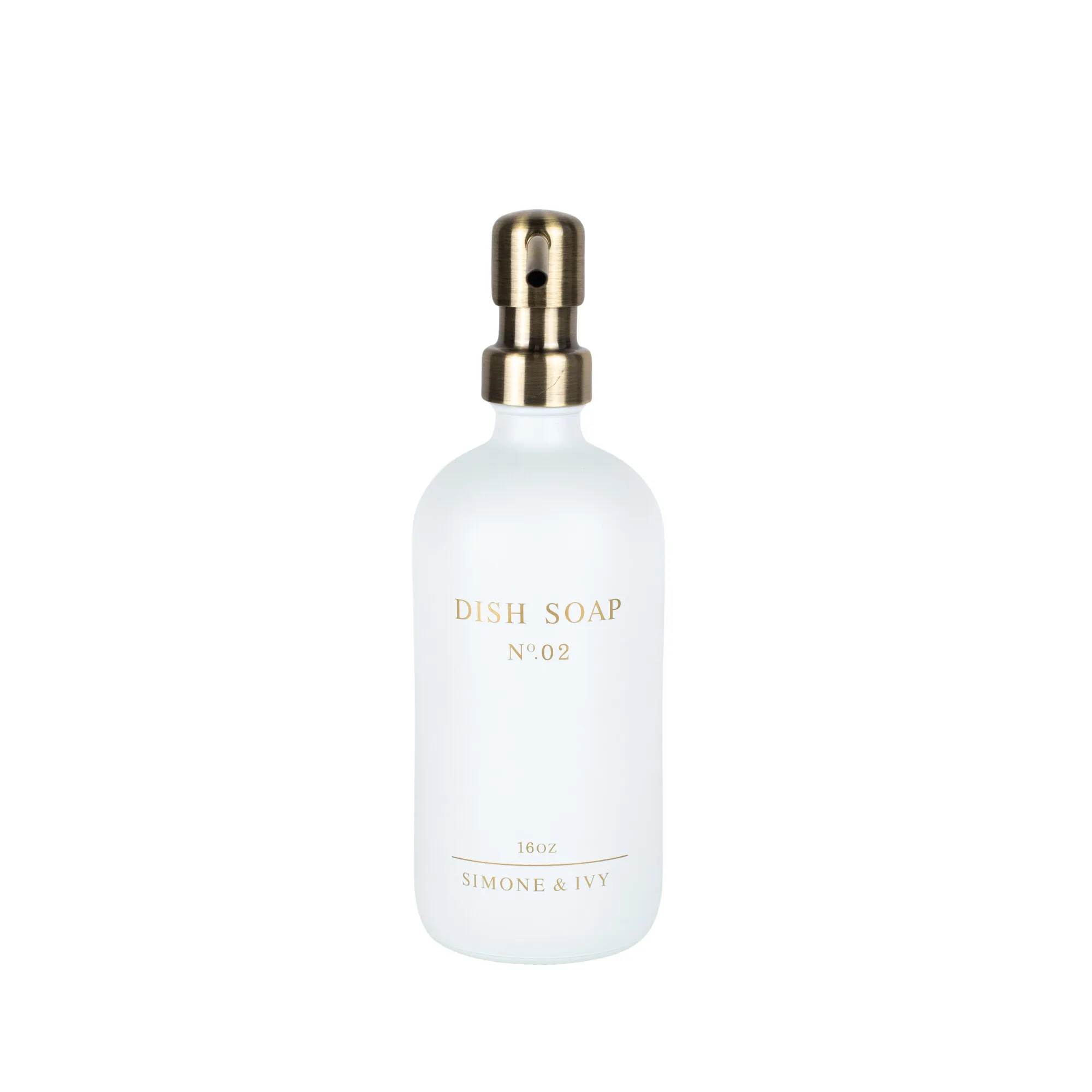 Dish Soap Dispenser - White