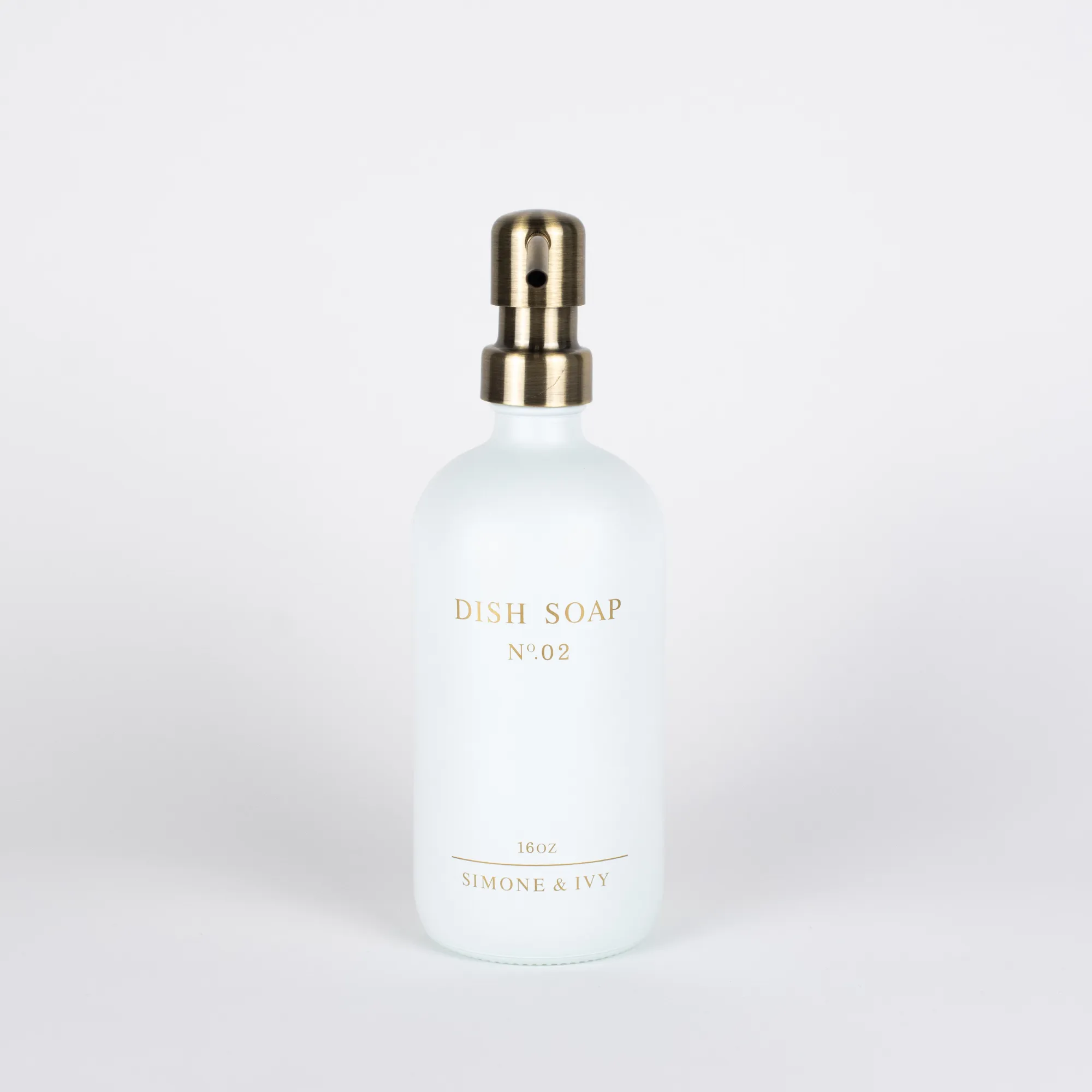Dish Soap Dispenser - White