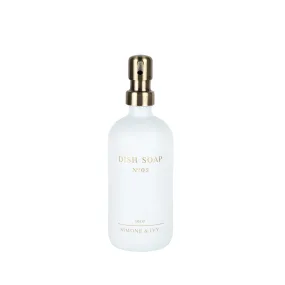 Dish Soap Dispenser - White
