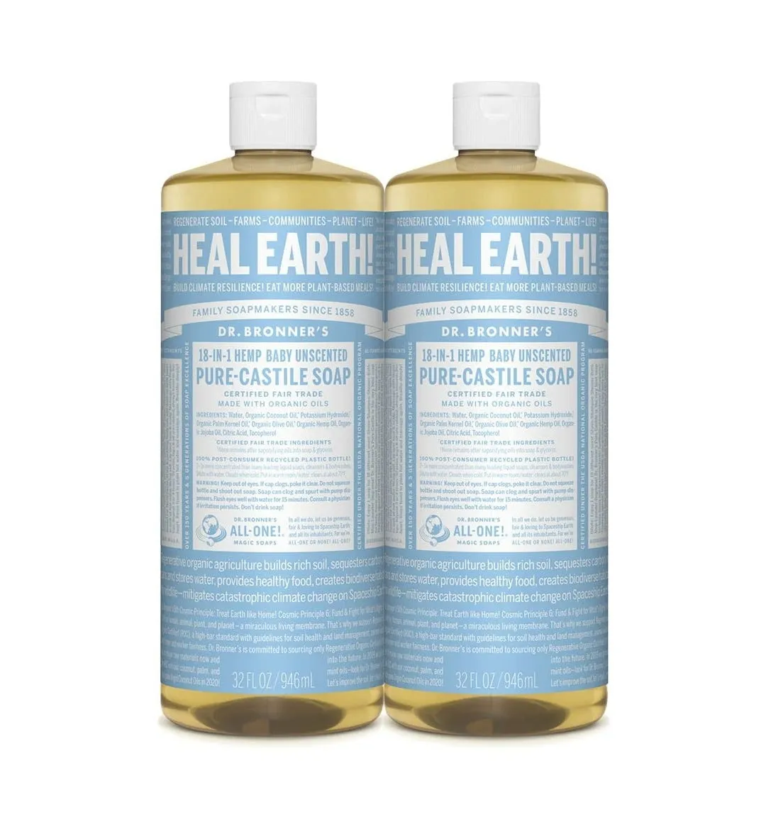 Dr. Bronner's - Pure-Castile Liquid Soap