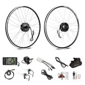 E-Bike Conversion Kit 36V 350W 26"/27.5"/28" (700C) Rear Cassette Motor Bicycle Hub Motor Conversion Kit