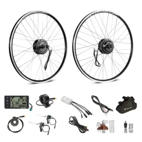 E-Bike Conversion Kit 36V 350W 26"/27.5"/28" Rear Freewheel Motor Bicycle Hub Motor Kit