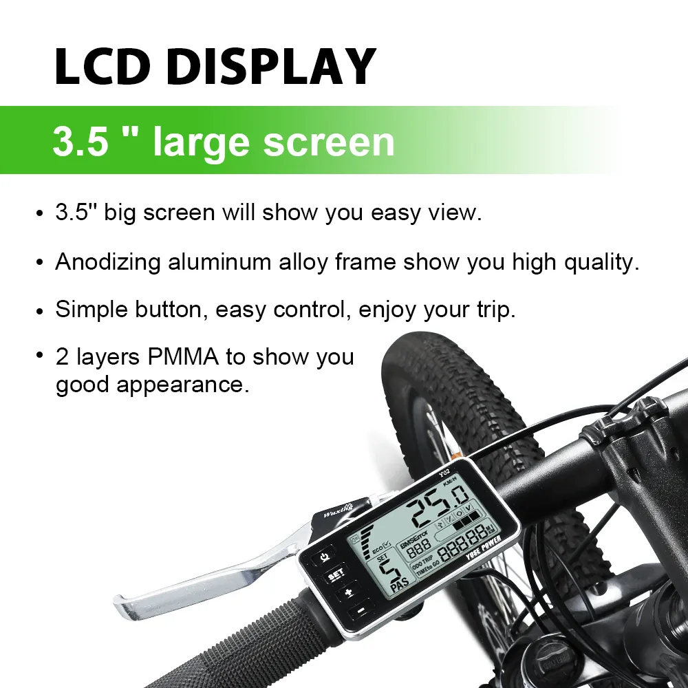 E-Bike Conversion Kit 36V 350W Rear Motor Kit for Cassette with 36V 13Ah Battery and Charger