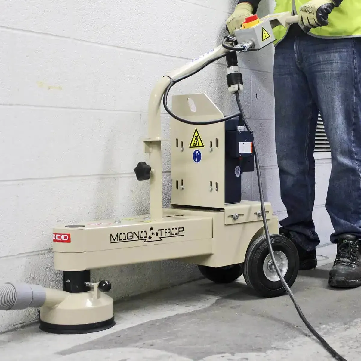 Edco Magna-Trap 7" Edge Turbo Grinder TMC-7E 115V