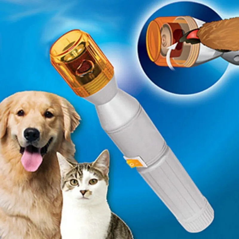 Electric Pet Nail Grinder – Professional Nail Trimmer for Dogs & Cats