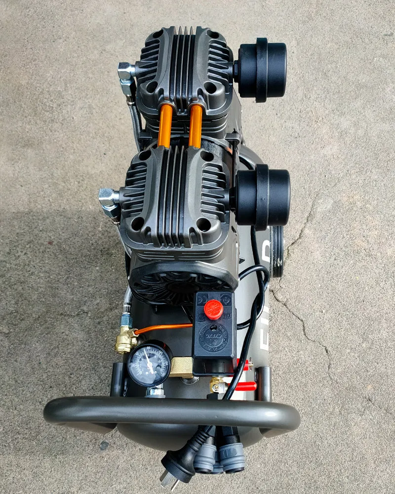 FILLBA Compressed Air Machine Super convenient air compressor 6.3 Gal tank Fill in 150 seconds Max 120 PSI