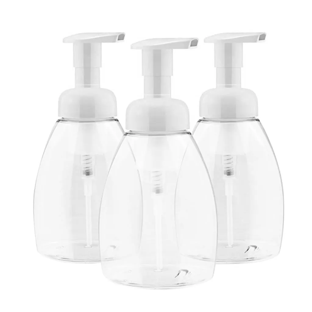 Foam Press Bottle Foaming Soap Dispensers Pump-Bottles Liquid Soap, 300ml