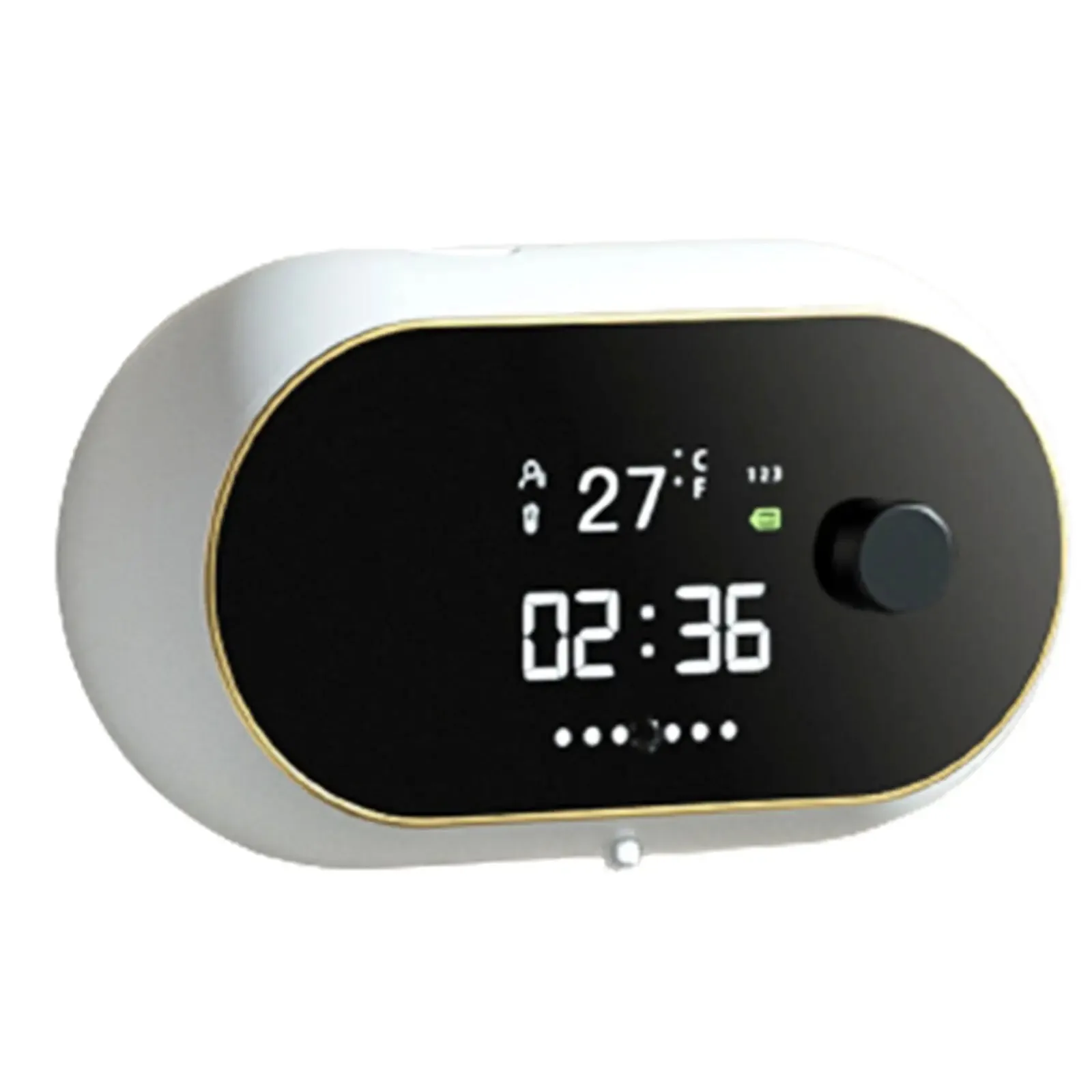 Foam Soap Sensing Dispenser - Time Temperature Display Contactless Waterproof Automatic Soap Dispenser