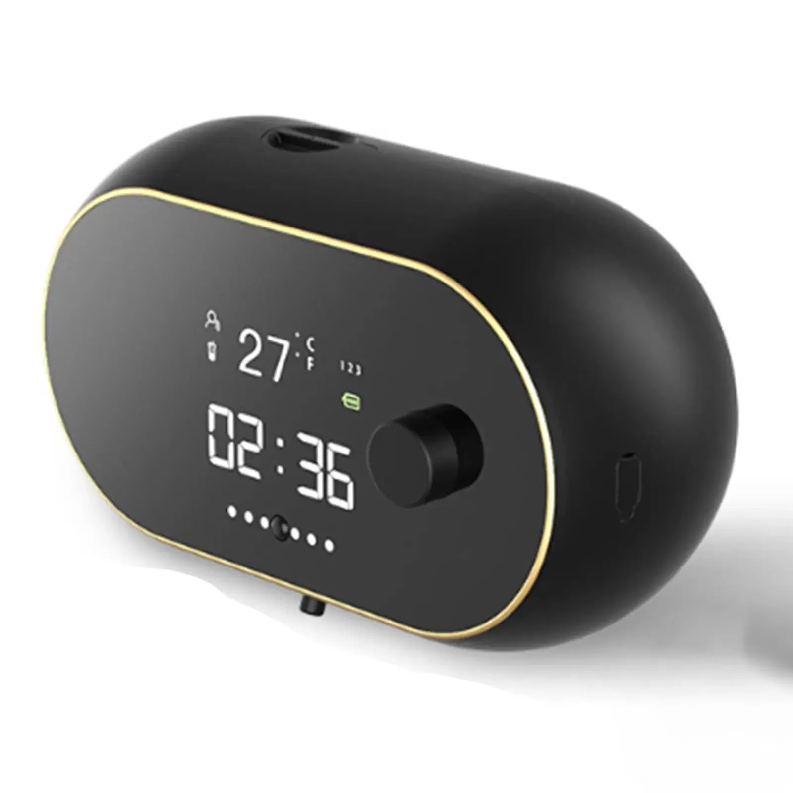 Foam Soap Sensing Dispenser - Time Temperature Display Contactless Waterproof Automatic Soap Dispenser