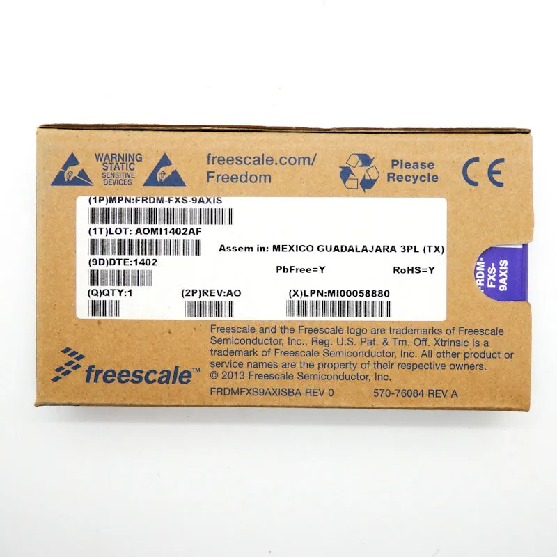 Freescale Freedom Development Platform for 9-Axis Xtrinsic Sensor Solution